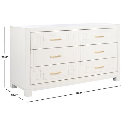 Willa Arlo Interiors Ritner 6 - Drawer Dresser & Reviews | Wayfair