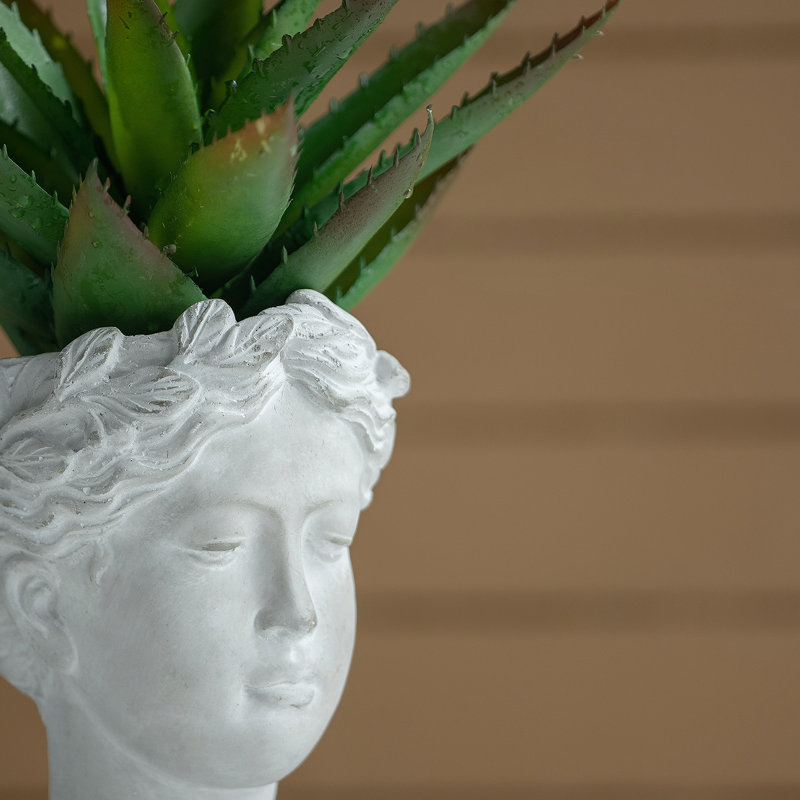  Jardinière en ciment de style grec, décoration de jardin intérieur et extérieur