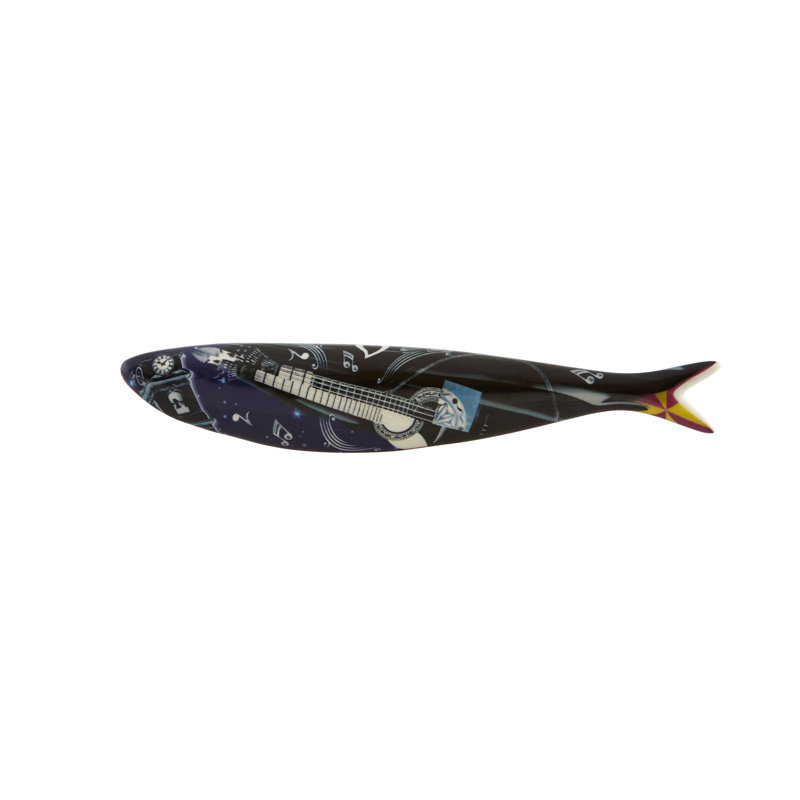 Sardine Handmade Coastal Nautical & Beach Wall Decor on Earthenware