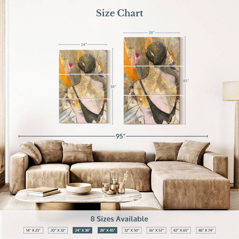 Enn Ballerina III, 38" H x 24" W