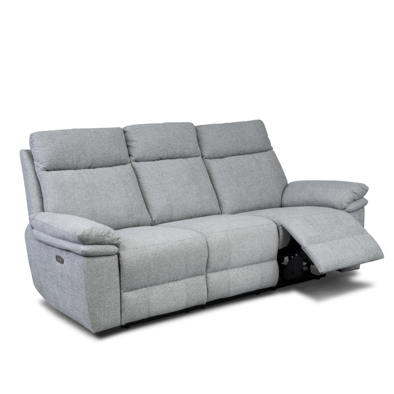 Cooney 3 Seater Electric Reclining Sofa, Grey