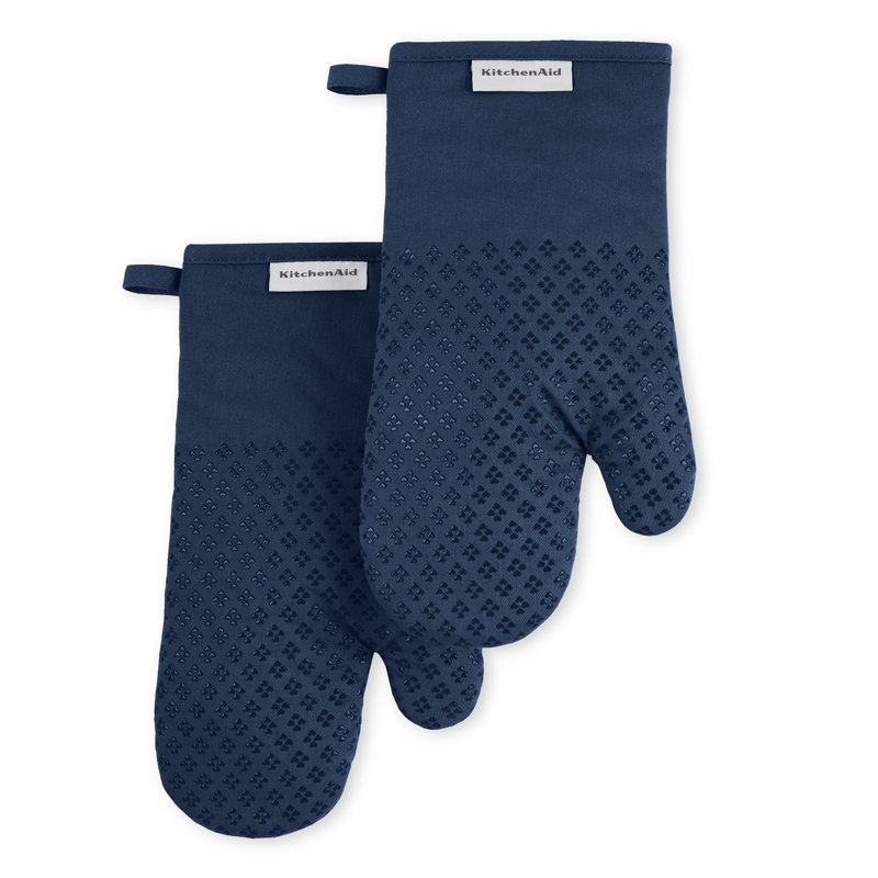 KITCHENAID Asteroid Oven Mitt 2-Pack Set, Ink Blue
