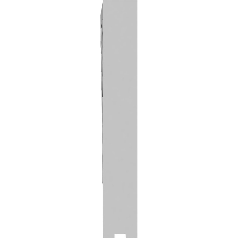 Corbeau en PVC de qualité architecturale Athens, H 13 po x l 7,5 po x P 1,875 po