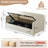 Velvet Piano Key Style Tufting Daybed with Lift-Up Storage, No Box Spring Needed, Cream-157827735