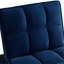 Lit gigogne simple 4 en 1 bleu marine. Réglable pour un confort personnalisé. Méridienne convertible. Gain de place. Velours doux. Construire. Assemblage sans effort du dossier. Salon confortable. Cadre. Facile à installer-121047771