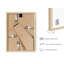 Cadre photo en bois - ensemble de 15-92582878-92582884
