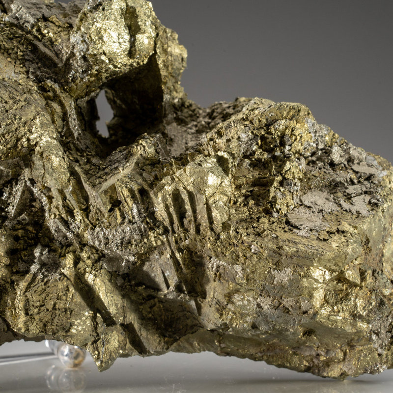 Arsenopyrite de la mine Deveti Septemvri, Madan, montagnes des Rhodopes, bulgarie