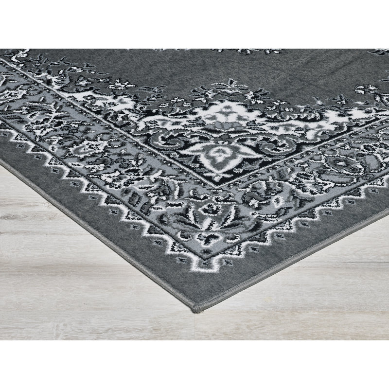 Iyanna Paisley Flatweave Area Rug, Rectangle 80 x 150cm