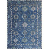 Traditional One-of-a-Kind Rectangle 9' X 11'8" Hand Knotted Area Rug