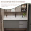 Meuble-lavabo mural moderne et minimaliste en bois d'hévéa gris avec lavabo en céramique intégré et armoire à pharmacie intelligente-1565208285