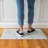 Aleana Damask Water Resistant Anti-Fatigue Kitchen Mat-1977802908