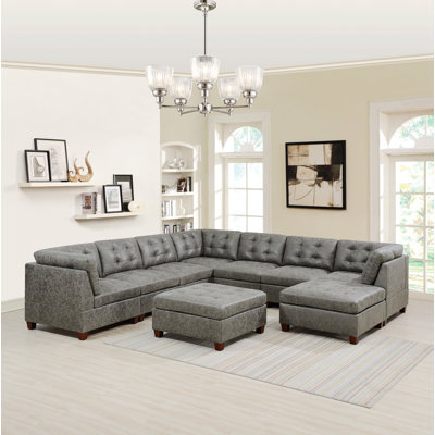 Insa Upholstered Sectional Left Hand Facing