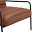 Avari Faux Leather Armchair