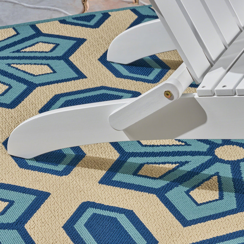Chaise Adirondack pliante en bois massif Mobley, Blanc