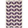 Sandbach Chevron Wool Hand Woven Area Rug