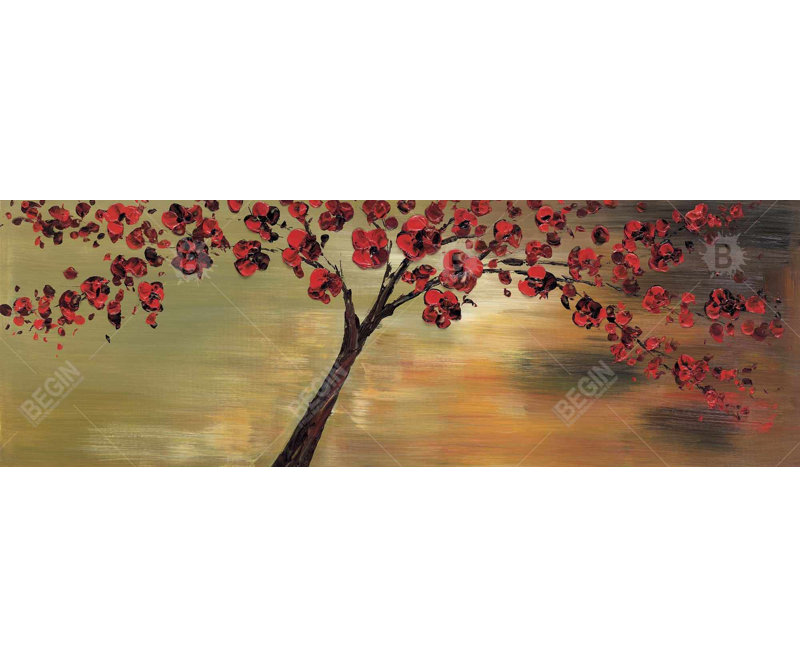 " Red Flowers Tree "
