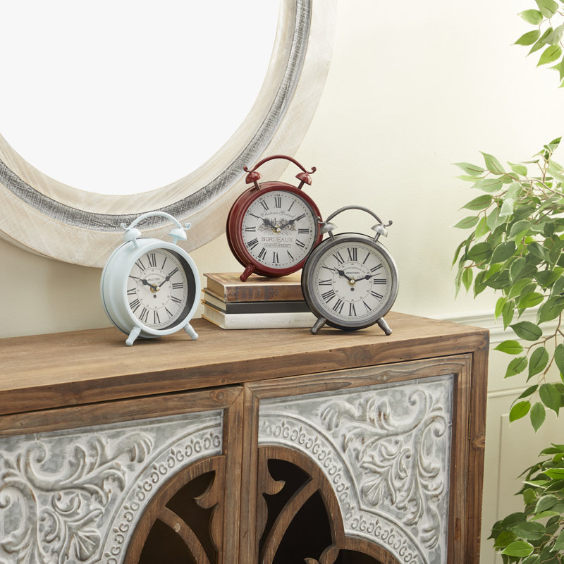 Analog Quartz movement / Crystal Tabletop Clock