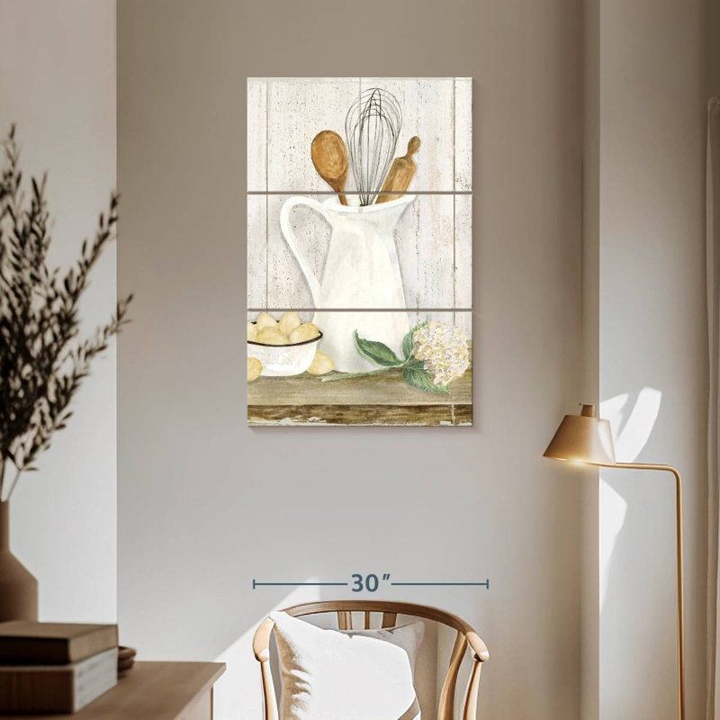 Vintage Kitchen II, 57" H x 36" W