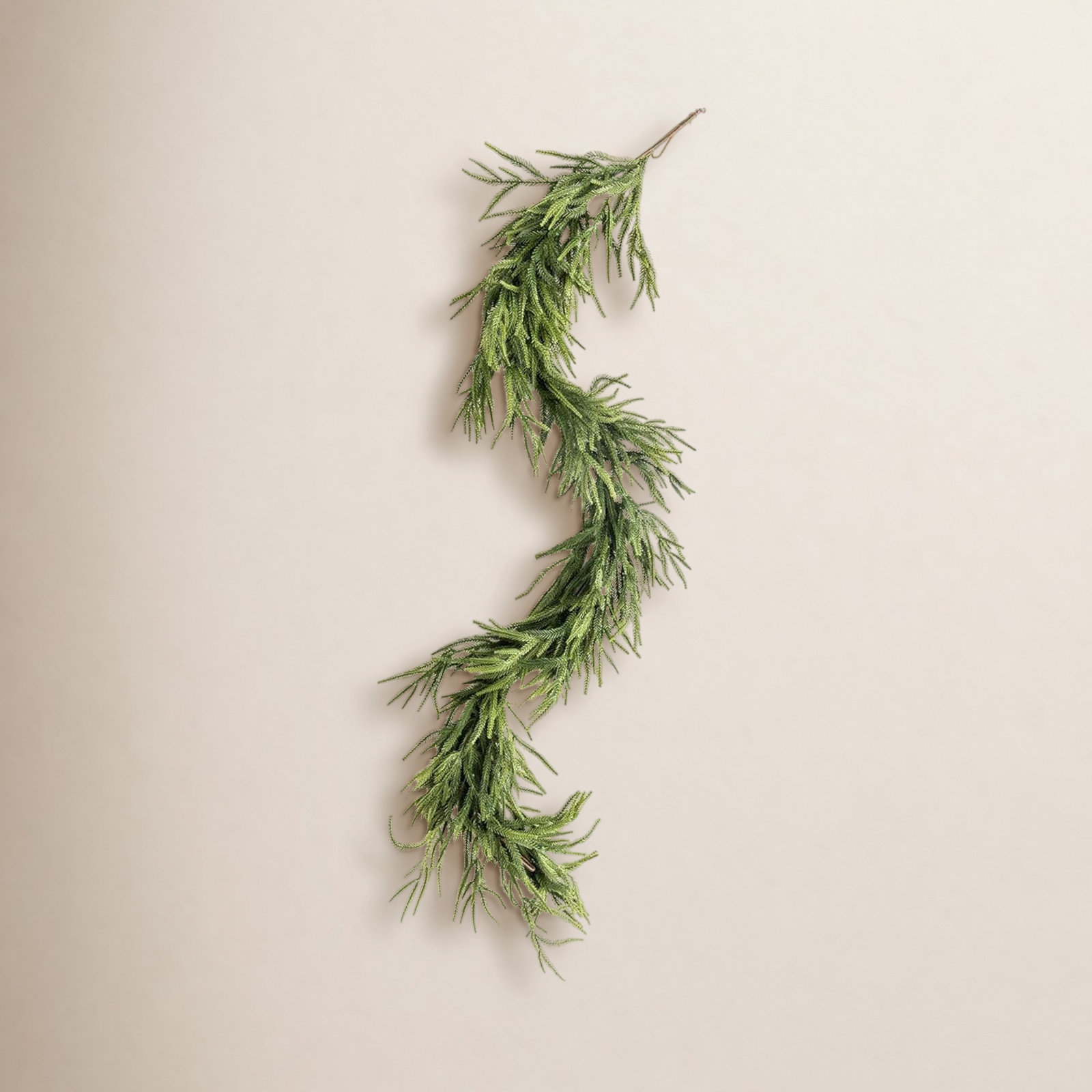 1" Norfolk Pine Christmas Garland