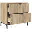 63.5cm W Manufactured Wood Bedside Table-1086627552