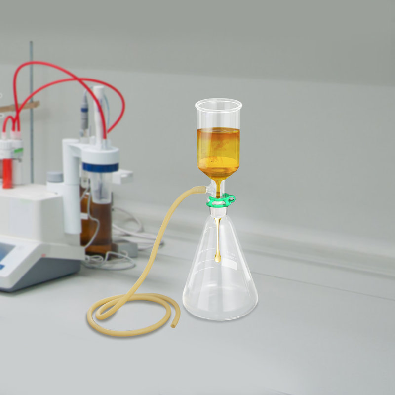 Funnel Filtering Kit With Filter Bottle and Funnel