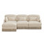 Canapés profonds, canapé modulaire 100,3 po Chenille