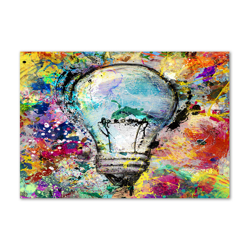 Bulb - Wrapped Canvas Print