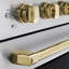 ZLINE Autograph 24 in. Satin Stainless Paramount Induction Range with 3 Elements & Bronze Accents-1308200552