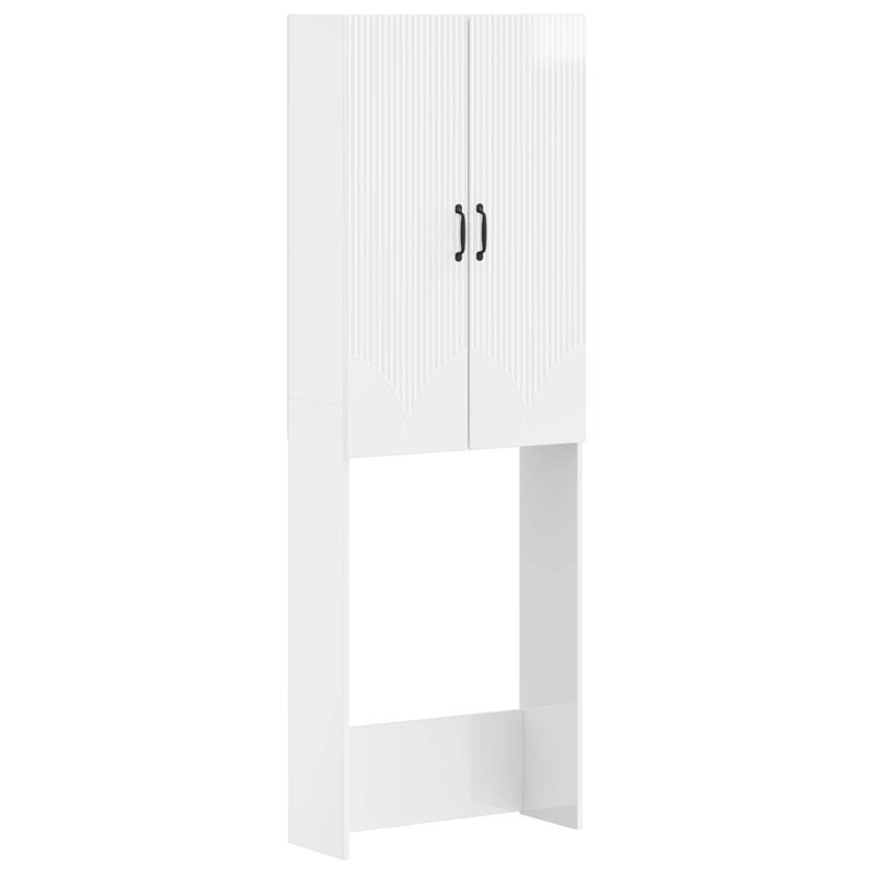 Over the Toilet Storage, High Gloss White