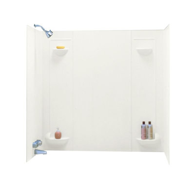 60'' W 30'' D 57'' H Alcove Composite Wall