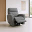 Fauteuil inclinable pivotant rembourré Man Wah Brisbane-1080302459