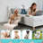 3-Step Pet Stairs with Soft Cushions