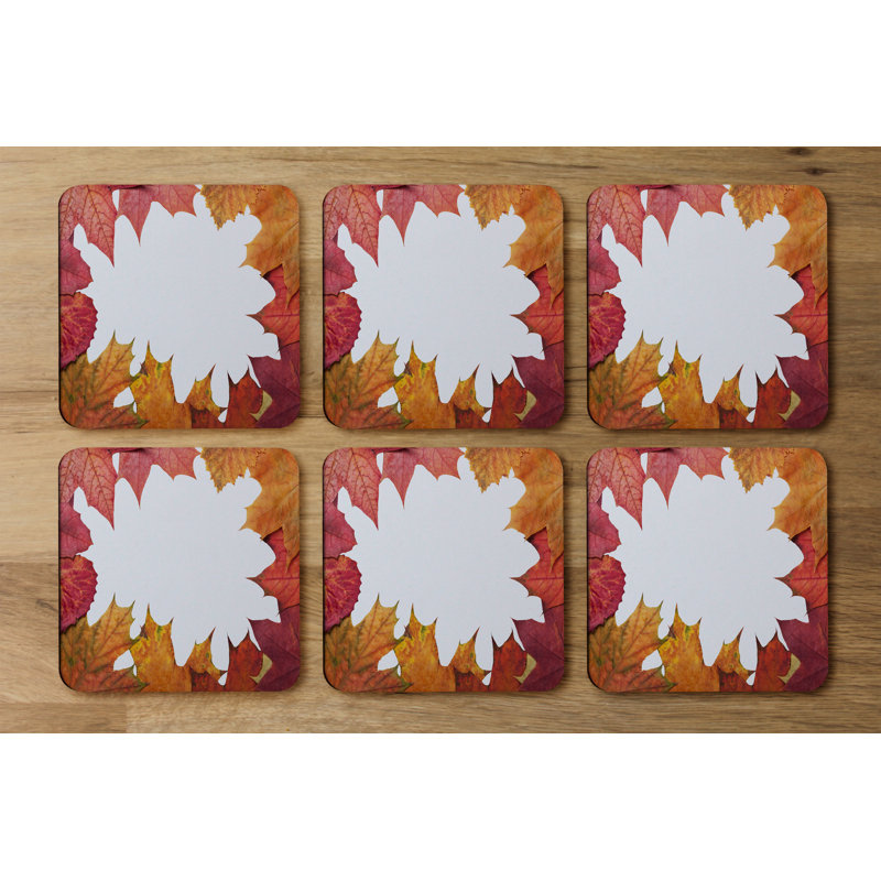 Square 6 Piece Coaster Set