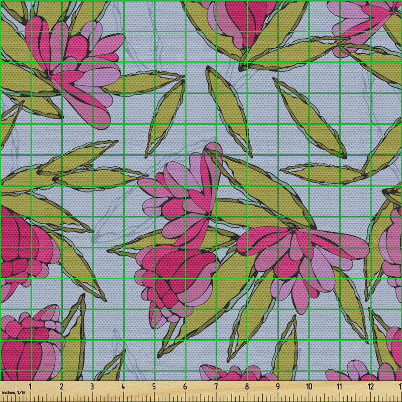 Chemarin Flowers Multi-purpose Fabric