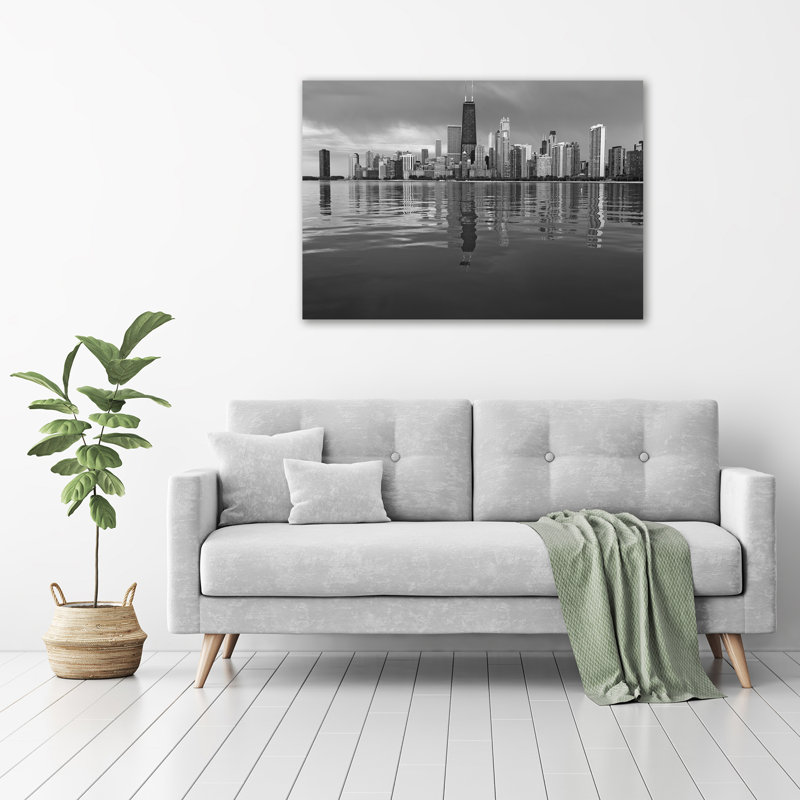 Chicago - No Frame Print on Glass