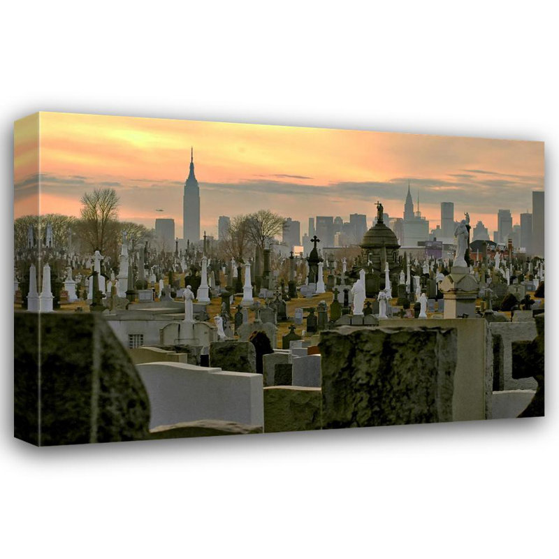 Cimetière du calvaire de New York, H 16 po x l 24 po