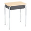 Bureau d'étudiant à hauteur ajustable avec boîte à livres (paquet de 2)-88939607-70693692
