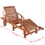 Cherita 200cm Long Reclining Acacia Single Chaise-92466988