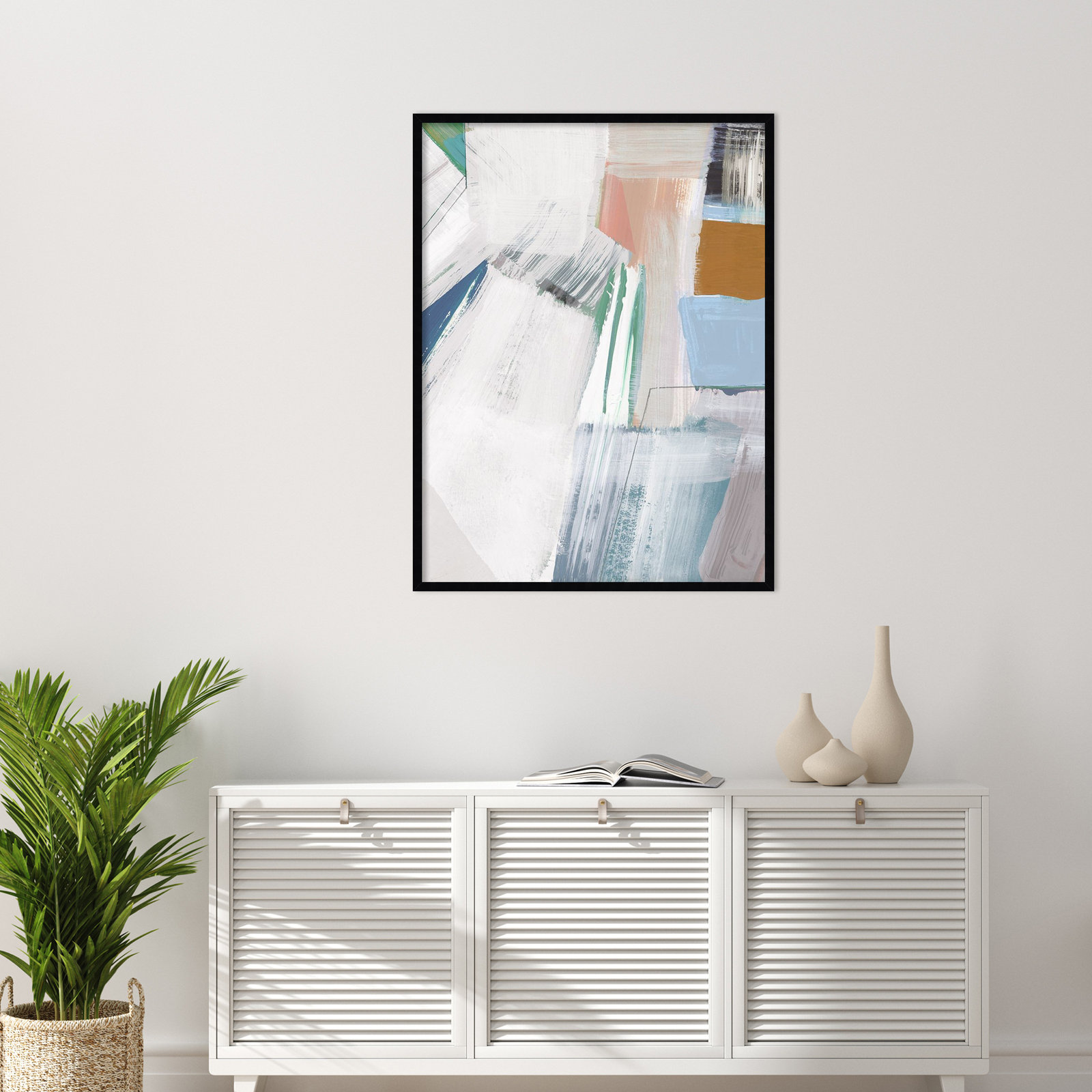 Gilpin "Buildings No. 2" Print by Cartissi, 41" H x 31" W, Black