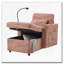 Chaise longue en chenille avec rangement-1153513377