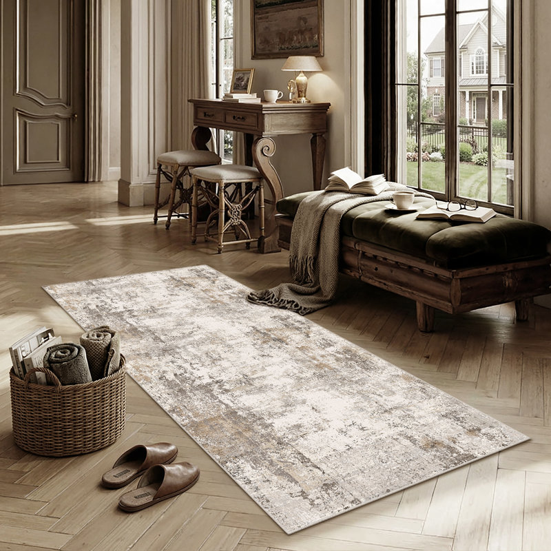 Ahmaad Abstract Area Rug, Runner 61 x 183 cm