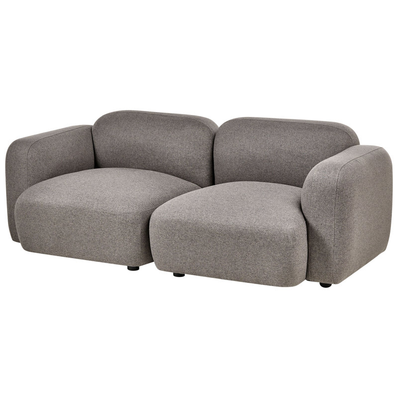 3 Seater Sofa, Grey Fabric
