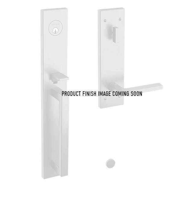 Minneapolis Full Single Cylinder Handleset with 5162 Lever in Lifetime (PVD) Satin Nickel