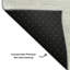 Tapis noir Cerrito lavable à la machine de qualité supérieure-105939829
