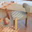 Chaise d'appoint rembourrée avec structure en métal-125421580