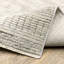 Tapis ivoire / brun Telisa-1814743425