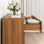 Commode 12 tiroirs double, commode en bois moderne avec grand espace de rangement pour la chambre à coucher, noyer-1991550581
