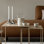 FERA Set of 2 Nesting Tables - Rectangular - Black