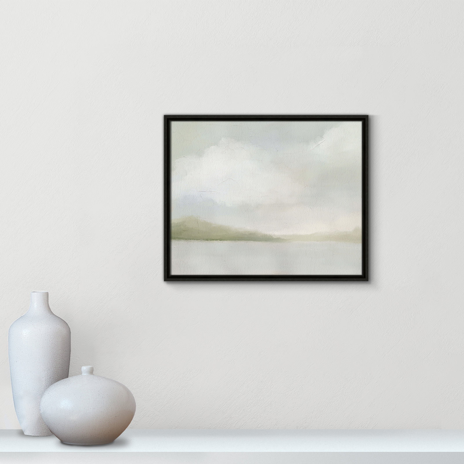 Queensland "A Tranquil Morning" Print, 17.5" H x 21.5" W, Espresso