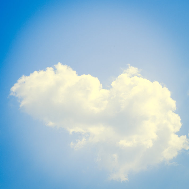 Sky Clouds by Letty17 - No Frame Art Prints on Canvas, 30cm H x 30cm W